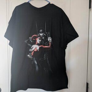 Hot Topic DC Comics Unisex Batman Who Laughs Harley Quinn Black T-Shirt - NWT